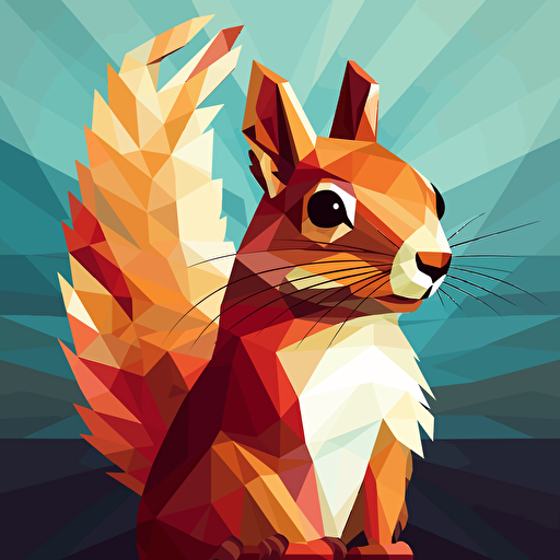 vector squirrel