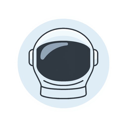 an astronaut helmet