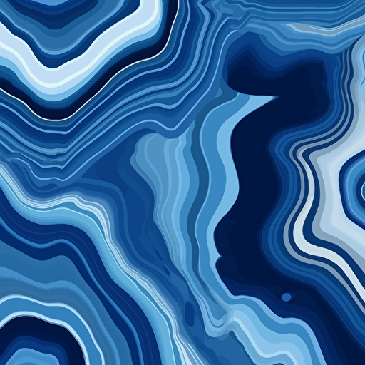 agate design wallpaper, blue color vector image