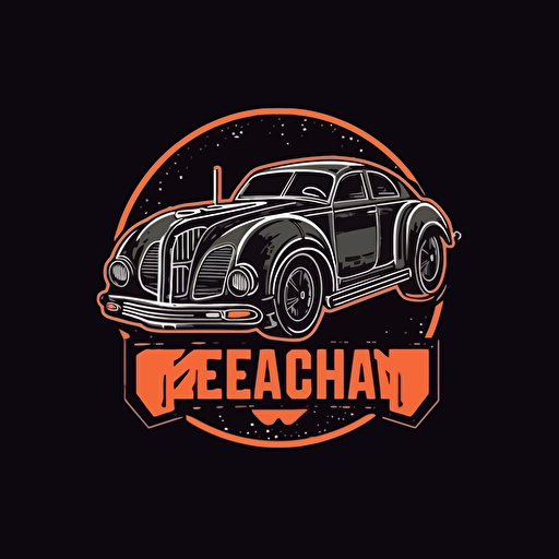 mechanic logo vector car detaling