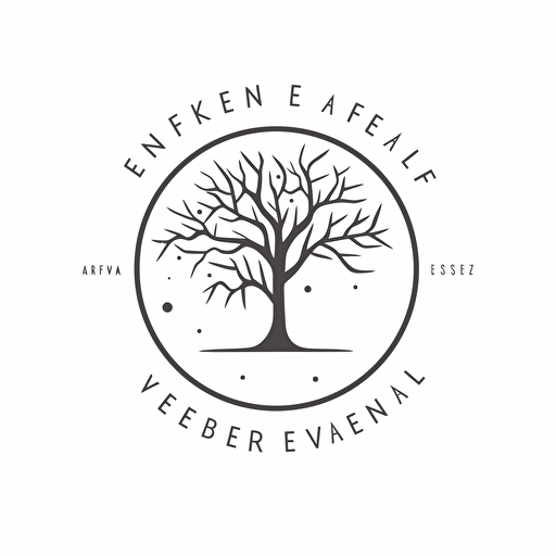 The logo with the name Anna Keymer. visual identity for a psychologist, sem\life, hipster, minimalist and simple, vector