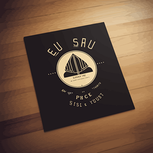 Create a modern minimalist logo of a high end fancy club, vector, 2 color, Saul Bass,