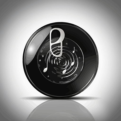 music icon, vector