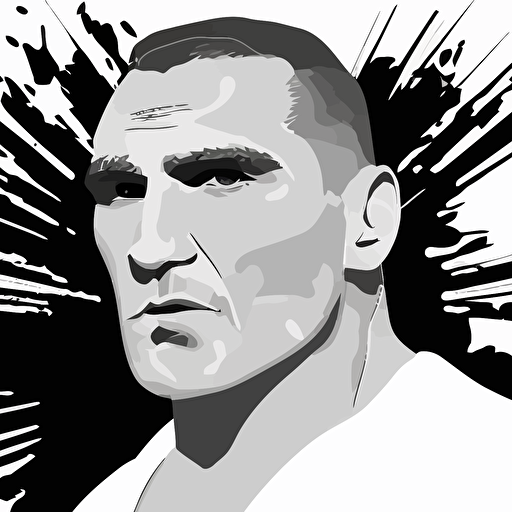 Vinnie Jones vector illustration, drawing, logo black and white