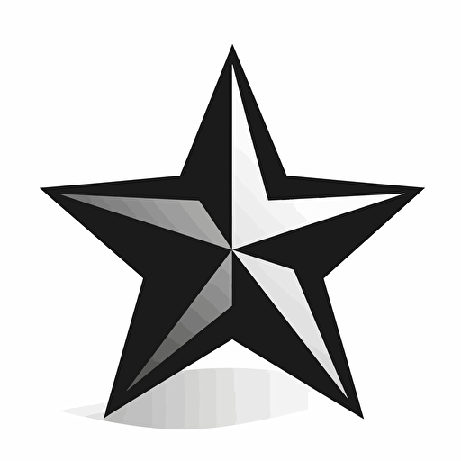 vector shape, rounded star