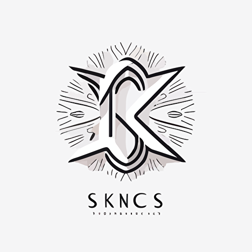 Company Logo, KS letters, simple vector, Icon, SVG, PNG