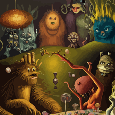 hyper detailed 3d render oil painting decadent fairy dinner party wild things jacek yerka mariusz lewandowski houdini algorithmic generative render abstract brush strokes masterpiece edward hopper james gilleard zdzislaw beksinski mark ryden wolfgang lettl hints yayoi kasuma octane render 8k