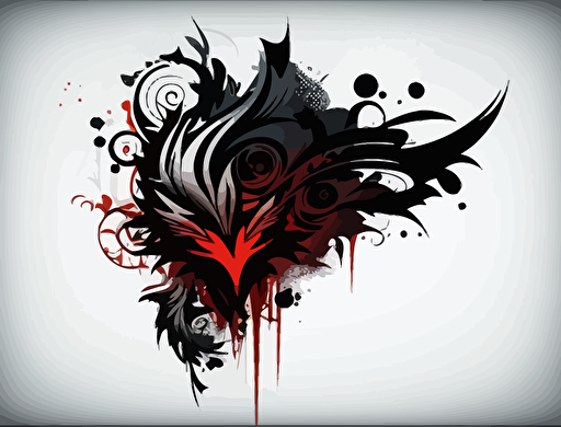 Vector tatoo design,