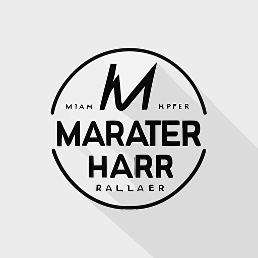 create a logo for Makler Porath, vector, minimal, white background, flat, simple