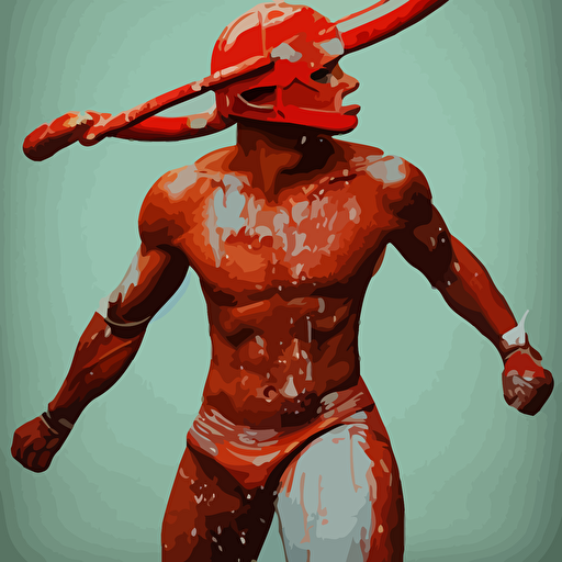 hyper realistic photograph spartan human photo realistic realistic photograph 3d render blender detailed bright vibrant dynamic spirited vivid lively energetic joyful expressive bright rich brash exciting