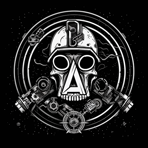 astropunk simple letter a vector