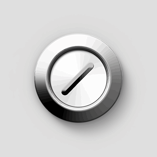 a vector next button, minimalist, greyscale