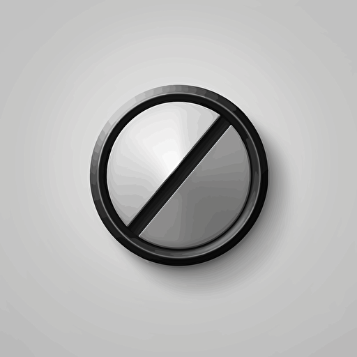 a vector next button, minimalist, greyscale