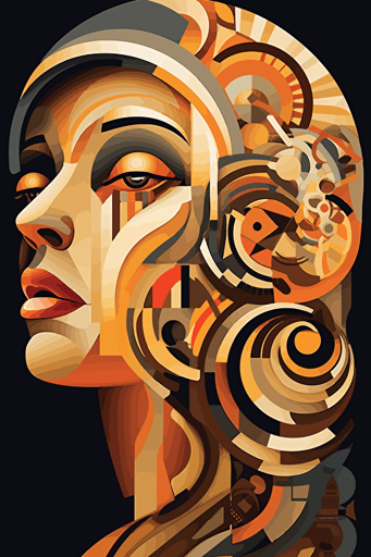 vector image, pdf, svg, thick strokes ::3 books with intricate bookcovers fill the shelves of the infinite library ::1