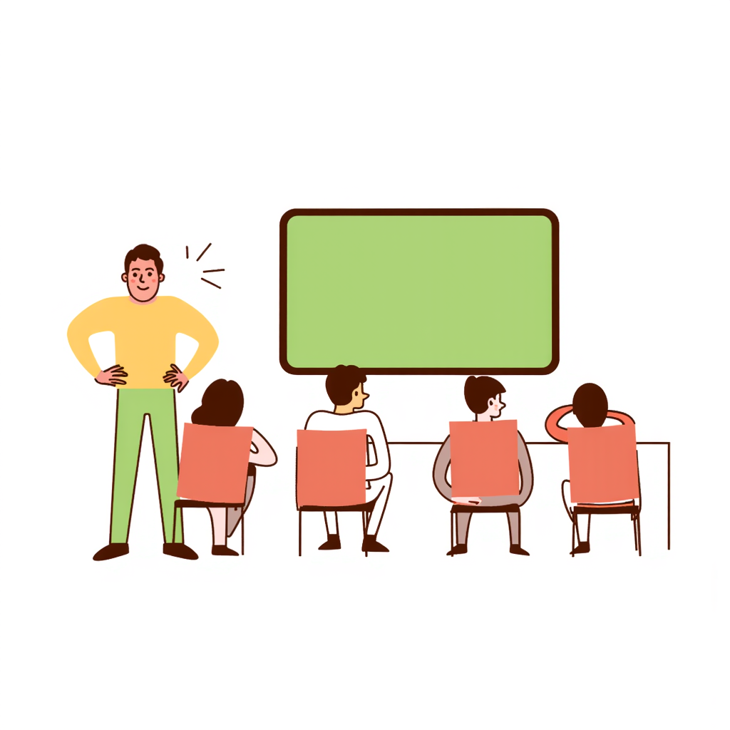 a university classroom