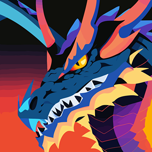vector dragon