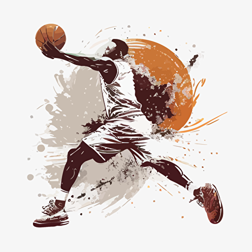 basketball term Extra pass, vector, white background