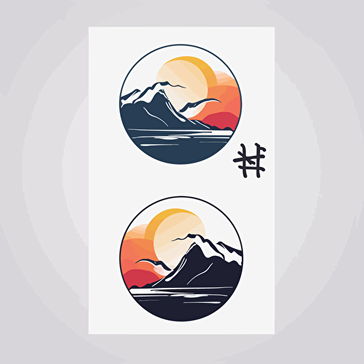 design a logo with japanese style, for a business based on wellbeing, simple, vector, hapiness and humouristic