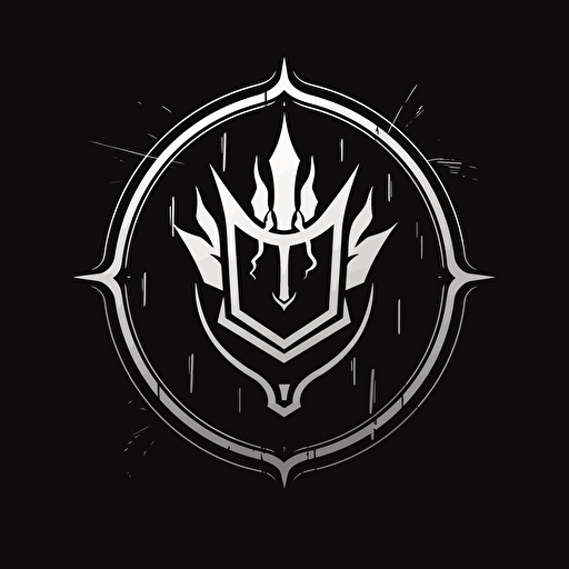 gothic, simple, black and white, logo vectors