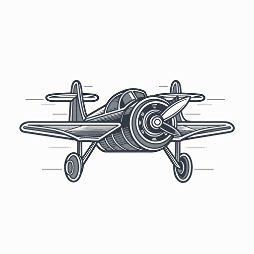 A vector of a plane, svg