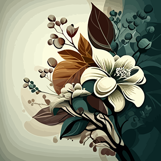 flower background illustration vector