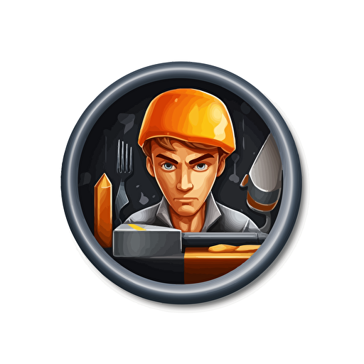 sneaky skill icon. minalistic. vector
