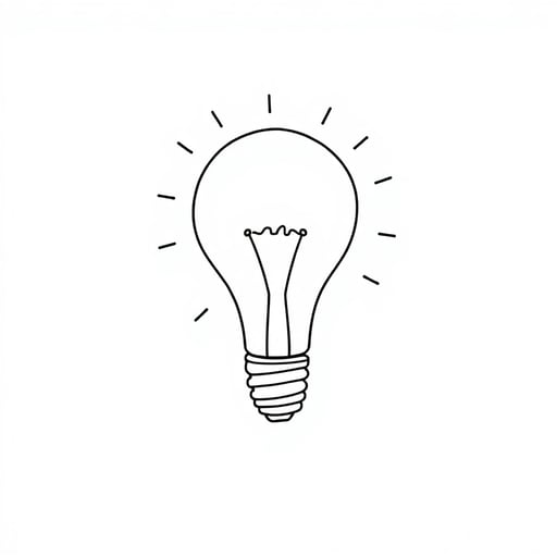 a large lightbulb