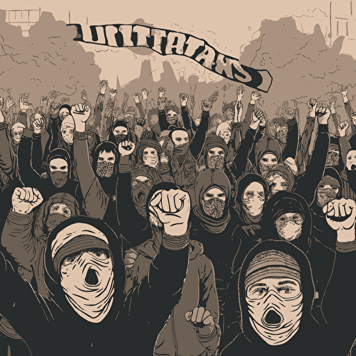 football ultras vector art