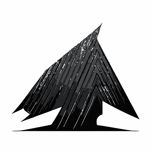 minimalist iconic logo of roofing black vector, on whit backgroynd