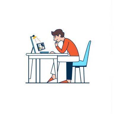 a person getting their picture 