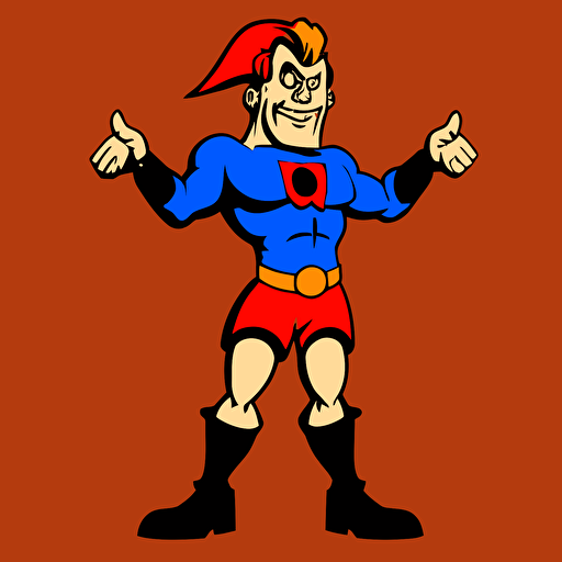 a mascot logo of Simple Jack of the NFL, simple, vector