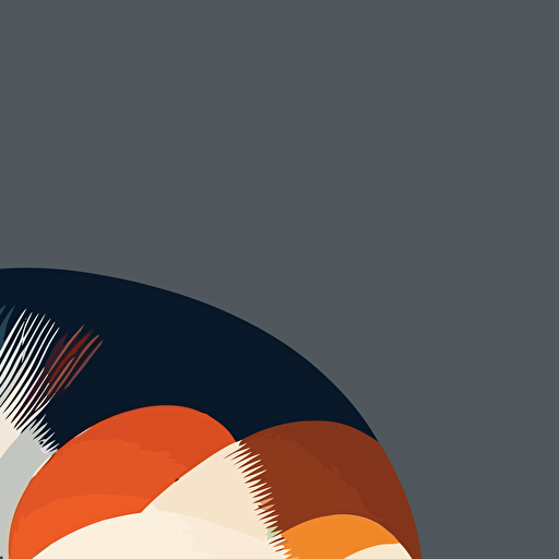 simplistic vector sleeping calico cat