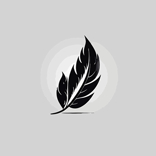 logo, simple, plant desgin, black colored, white background, vector logo, symbolic logo, modern, corperate logo, modern logo design, modern version of a leaf