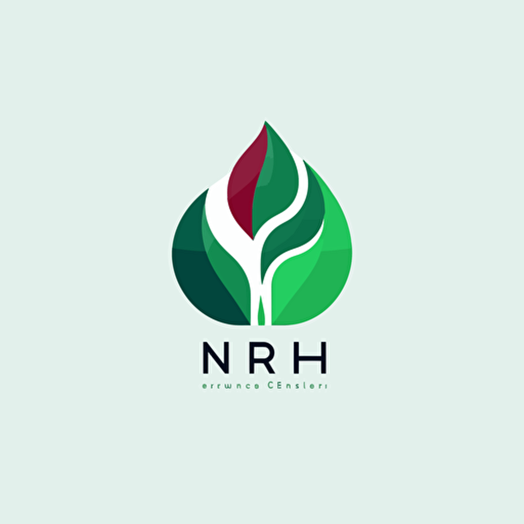 NRCN logo design, flat, modern, minimal, vector logo,
