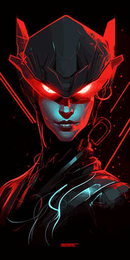 a close up of a lashunta wearing a space helmet, cyberpunk art, inspired by Tom Whalen, handsome humanoid, thin gray antennas, vector artwork, martin ansin