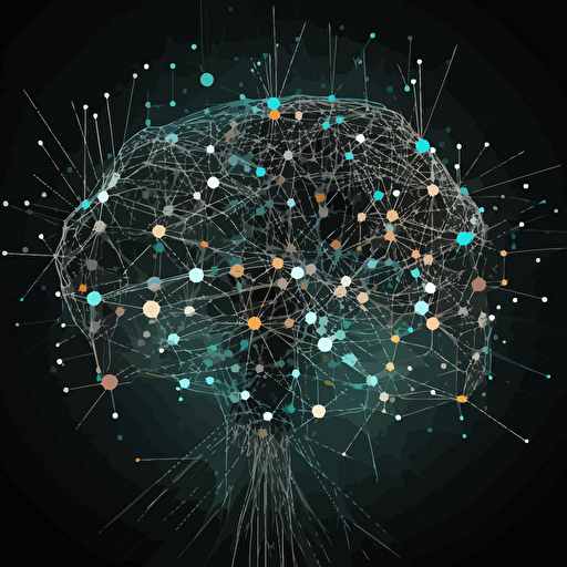 Neural network + artificial intelligence, vector