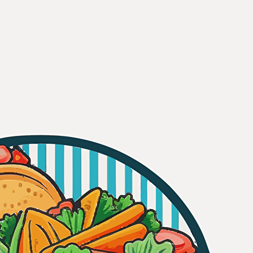 Tacos vector white background