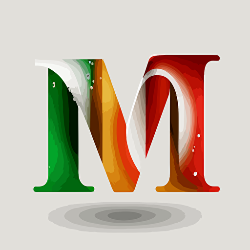 logo with Initalien,Abstract,Modern,Vector Use the M and B letters in the name