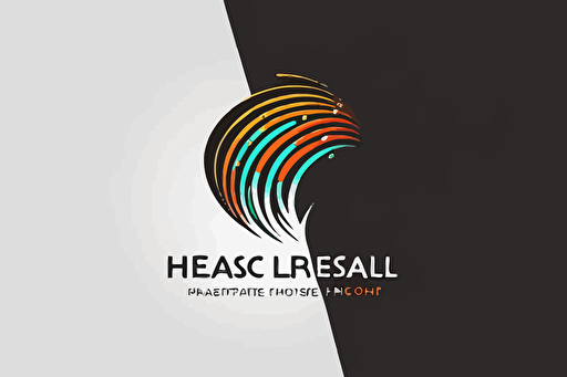 flat vector logo icon, helix image, data-stream, corporate business logo template design, minimalist, modern logo, minimalism