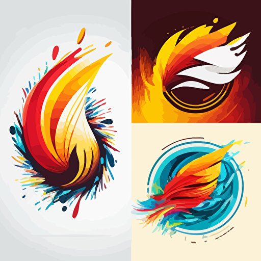 design a logo using vector art as inspiration. Include the symbol for refresh or reload