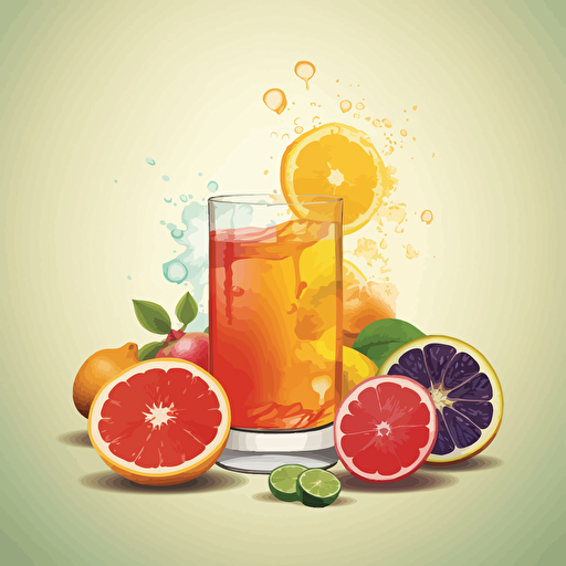 " Our IV Therapy treatments are carefully crafted with vitamins, minerals and antioxidants" into colorful vector based design for a brochure cover