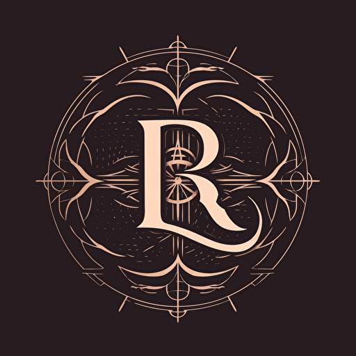 "RBN":: logo design with RBN, lettermark, vector, by Herb Lubalin