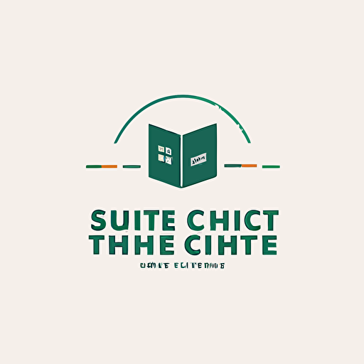 a simple minimal vector logo design for a mail company called "The Shipping Outlet", white background flat