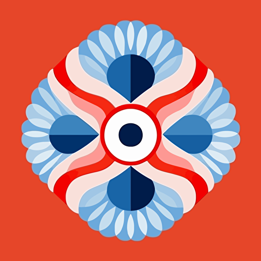 logo for a secret multinational conglomerate, hilma klint painting vector art no shading, influenced by georgia o'keefe subject matter