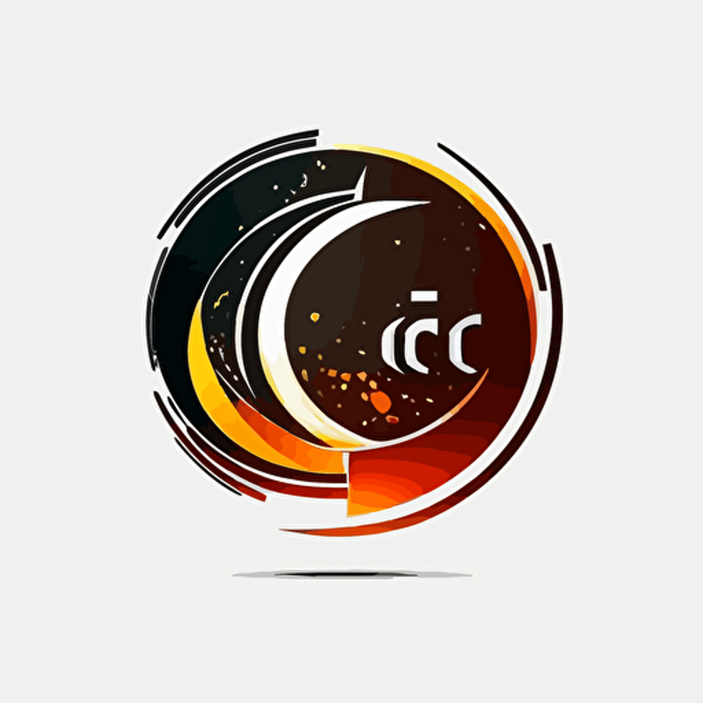 Abstract logo with c and t design elements Vector , c circle logo design vector image