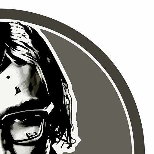 jeffrey Dahmer, sticker, vector