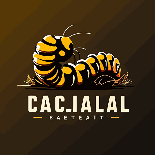 business logo, caterpillar vector