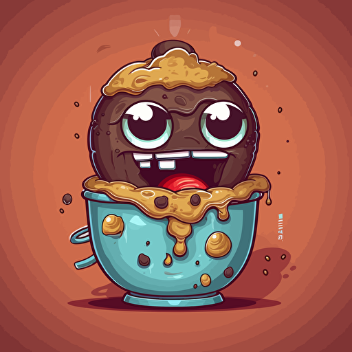 Fartypants McPoop, vector art, logo