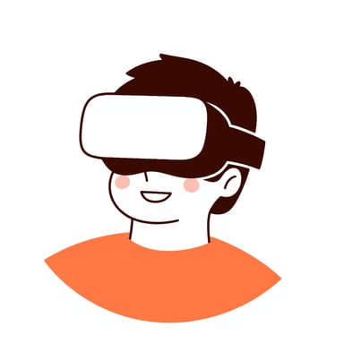 a person with vr headset 