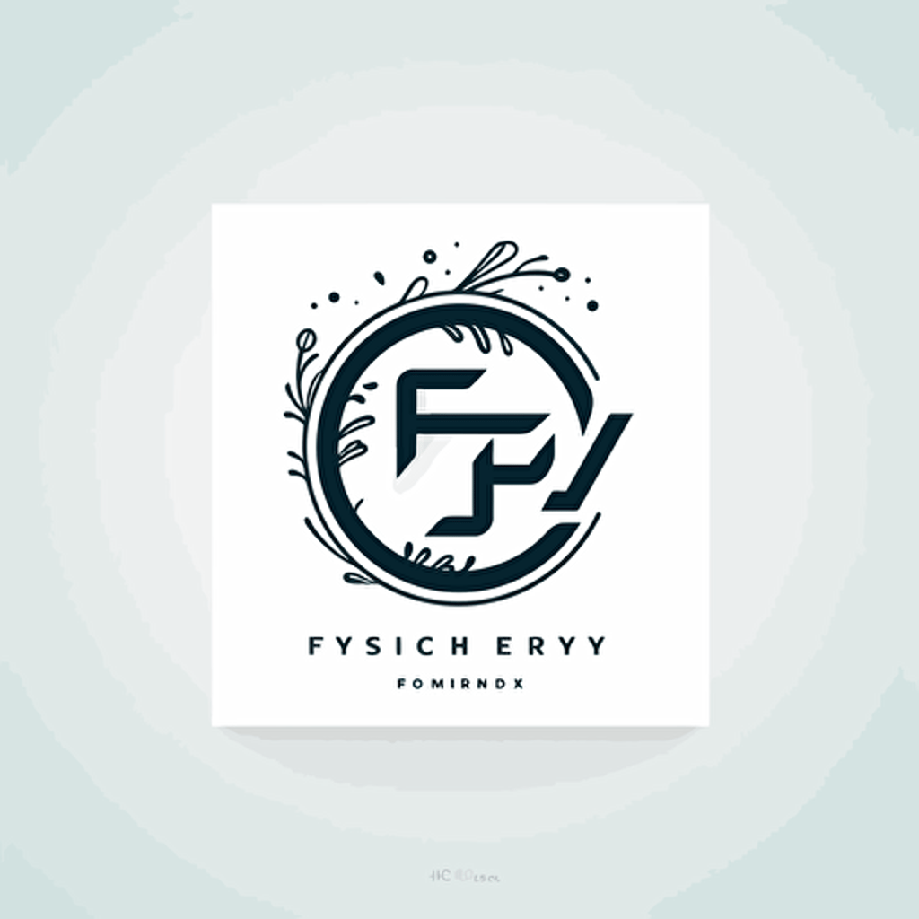 Made with English letters "F S Y", Logo, Logo, Textile Logo, Vector Logo, Corporate Logo, Modern Logo, Creative Logo, 2D Logo, Flat Logo, Minimal Logo Design with White Background.
